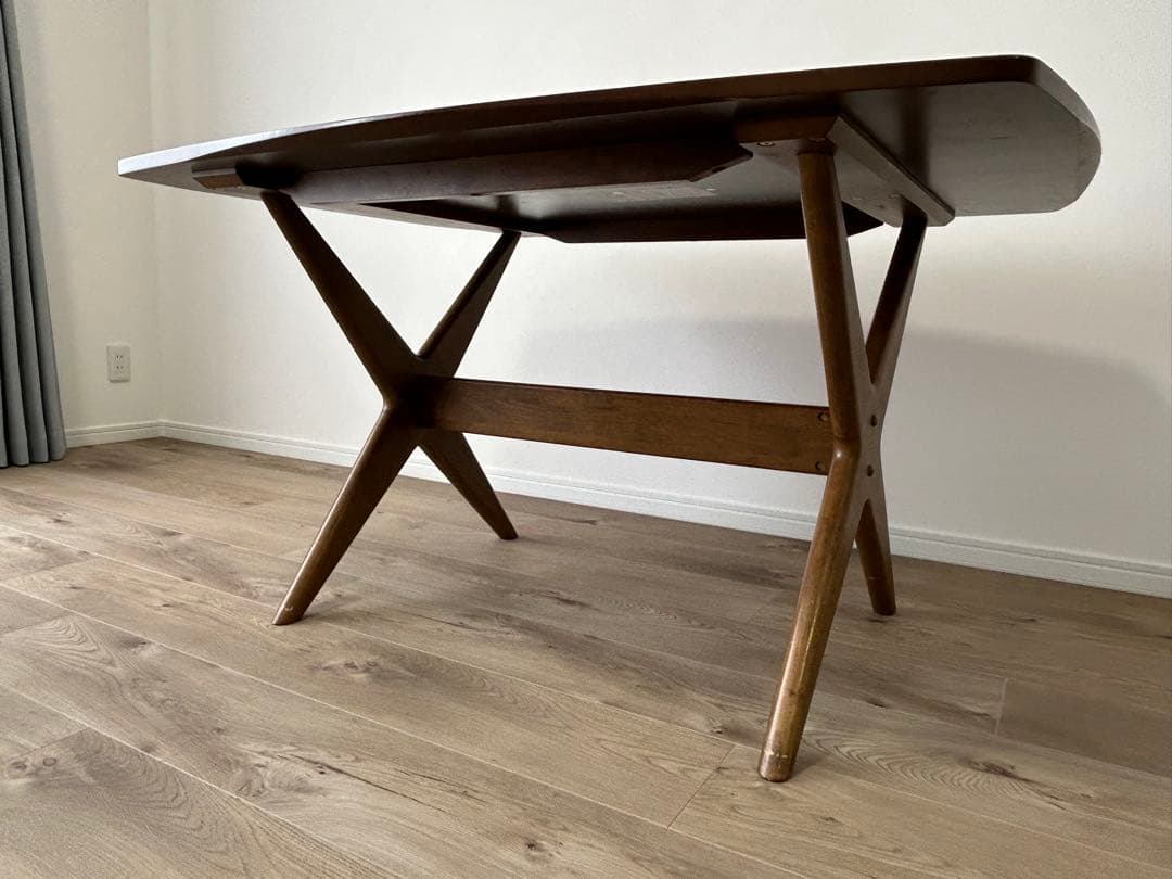 ニトリ ダイニングテーブル 120cm リラックスワイド