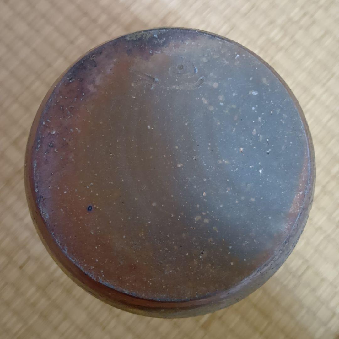 骨董品　備前焼　陶器製　花瓶　花器　陶器　花入　インテリア　極美品　古美術