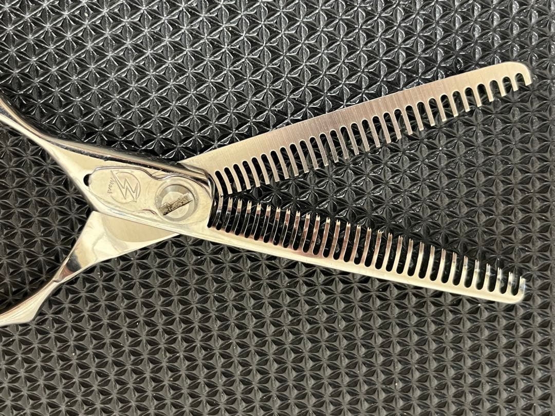 モルクシザーズ 左用　ツイン　CWー30　 30目　両櫛セニングシザー