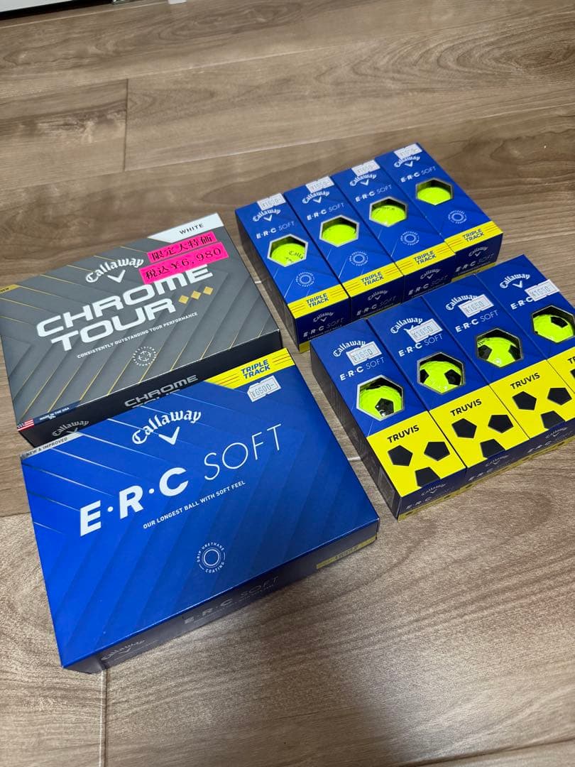 キャロウェイ(Callaway) ゴルフボール ERC SOFT 他 特別セット