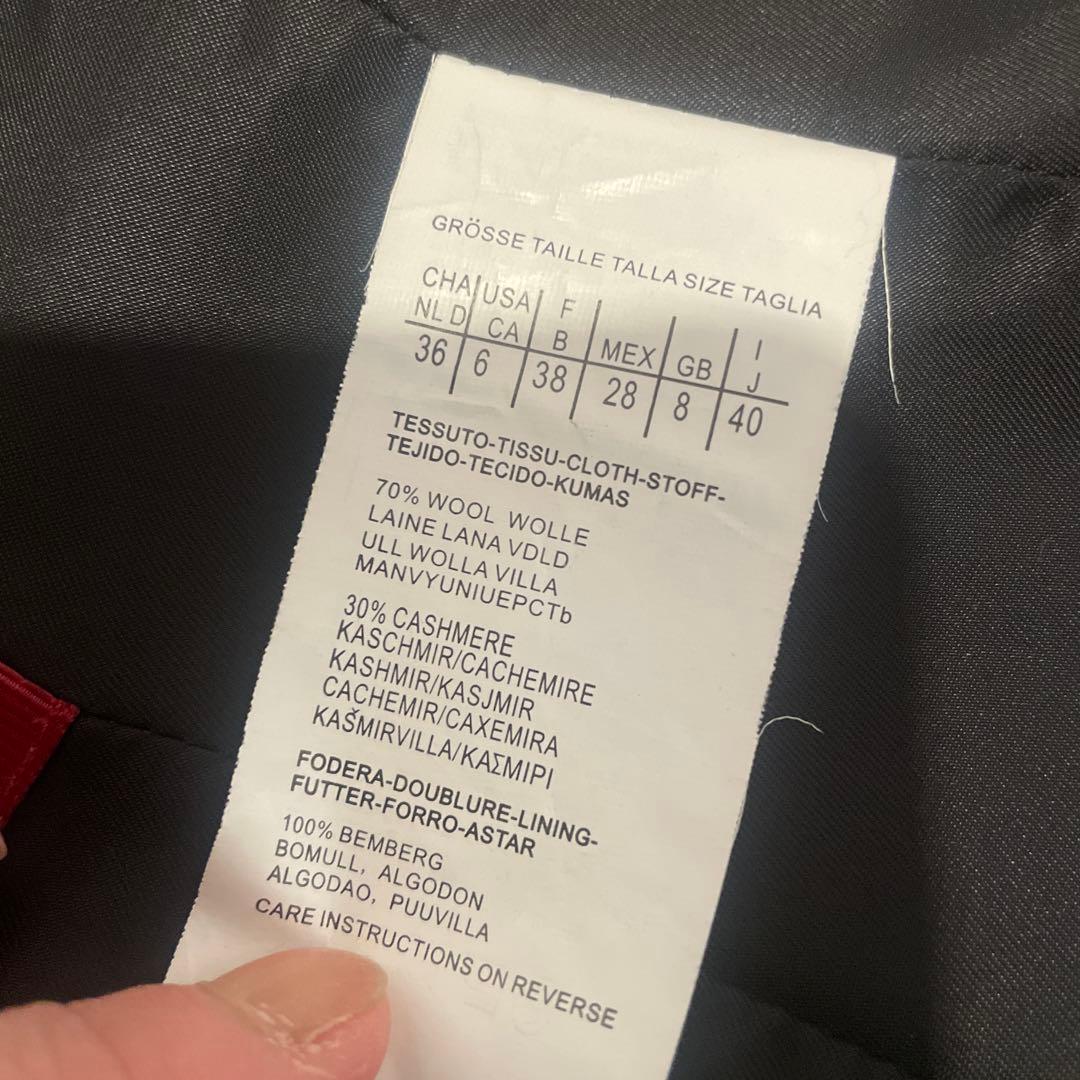 ご購入予定品MaxMara studio☆フォックスファー付カシミヤフレアコート