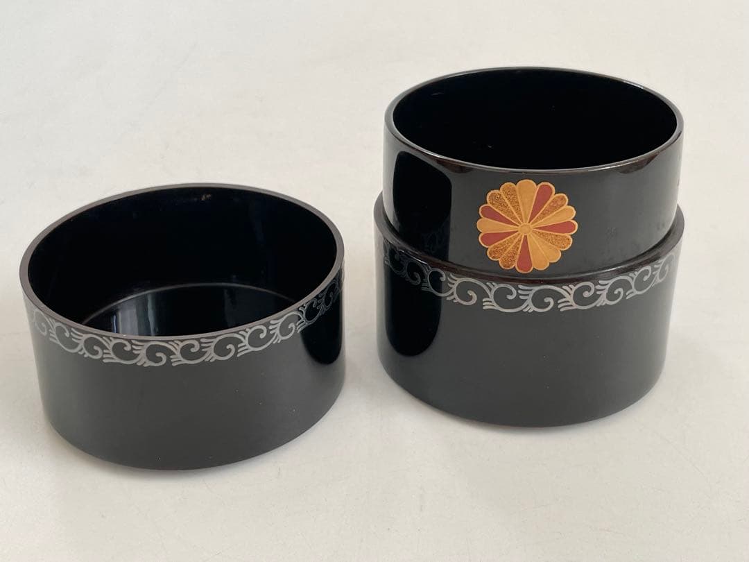 漆芸家　塗師　堀井胡春　高台寺蒔絵　茶入　棗　中次　共箱