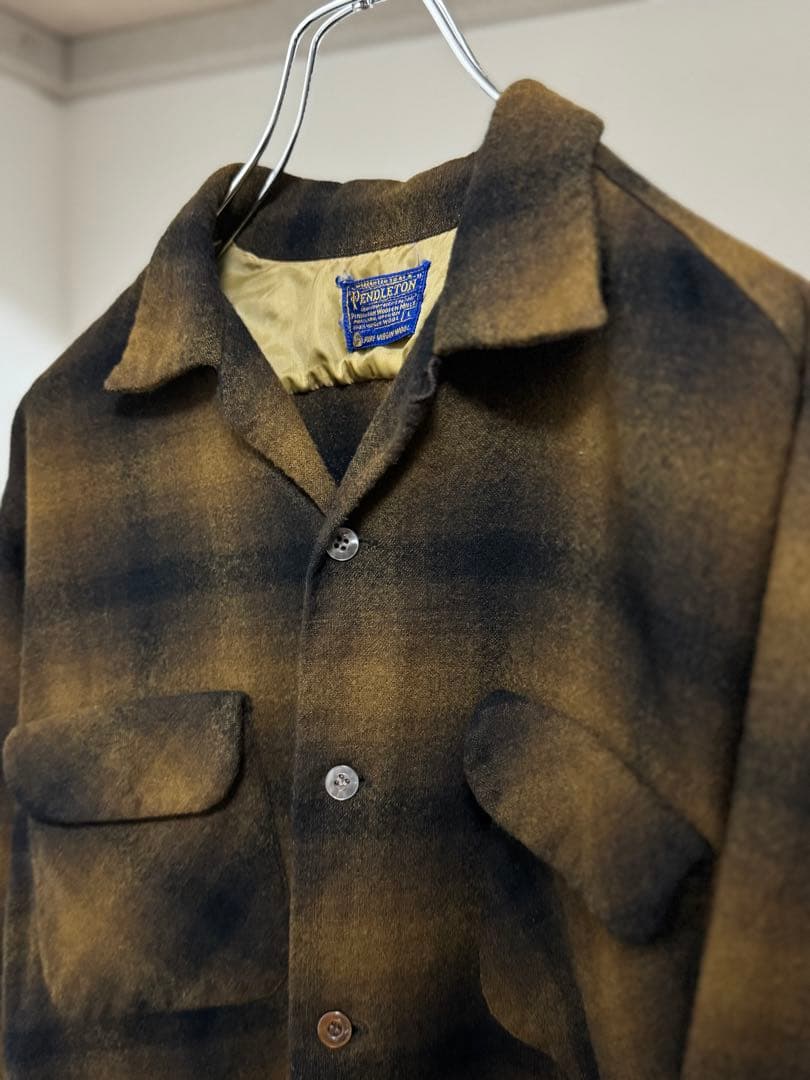 PENDLETON 60s オンブレ　ボードシャツ