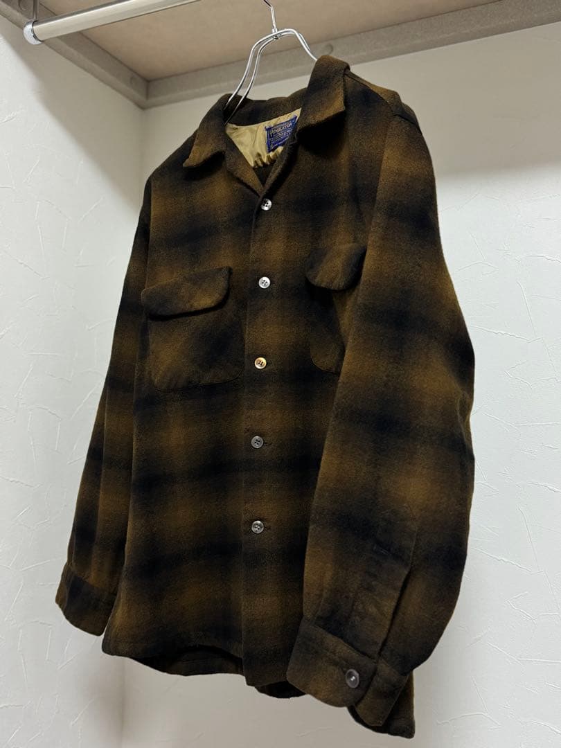 PENDLETON 60s オンブレ　ボードシャツ