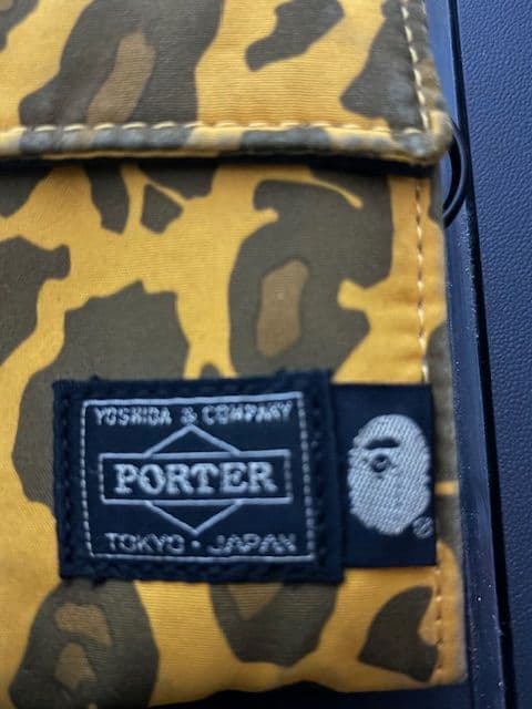A BATHING APE×PORTER　財布