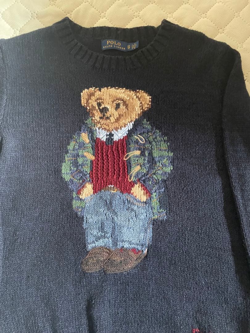Polo Ralph Lauren クマ刺繍セーター