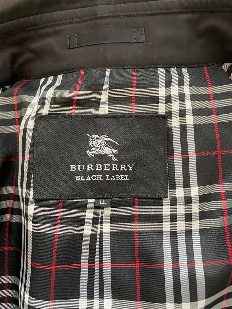 BURBERRYBLACKLABEL トレンチコート ➕CRICKET マフラー