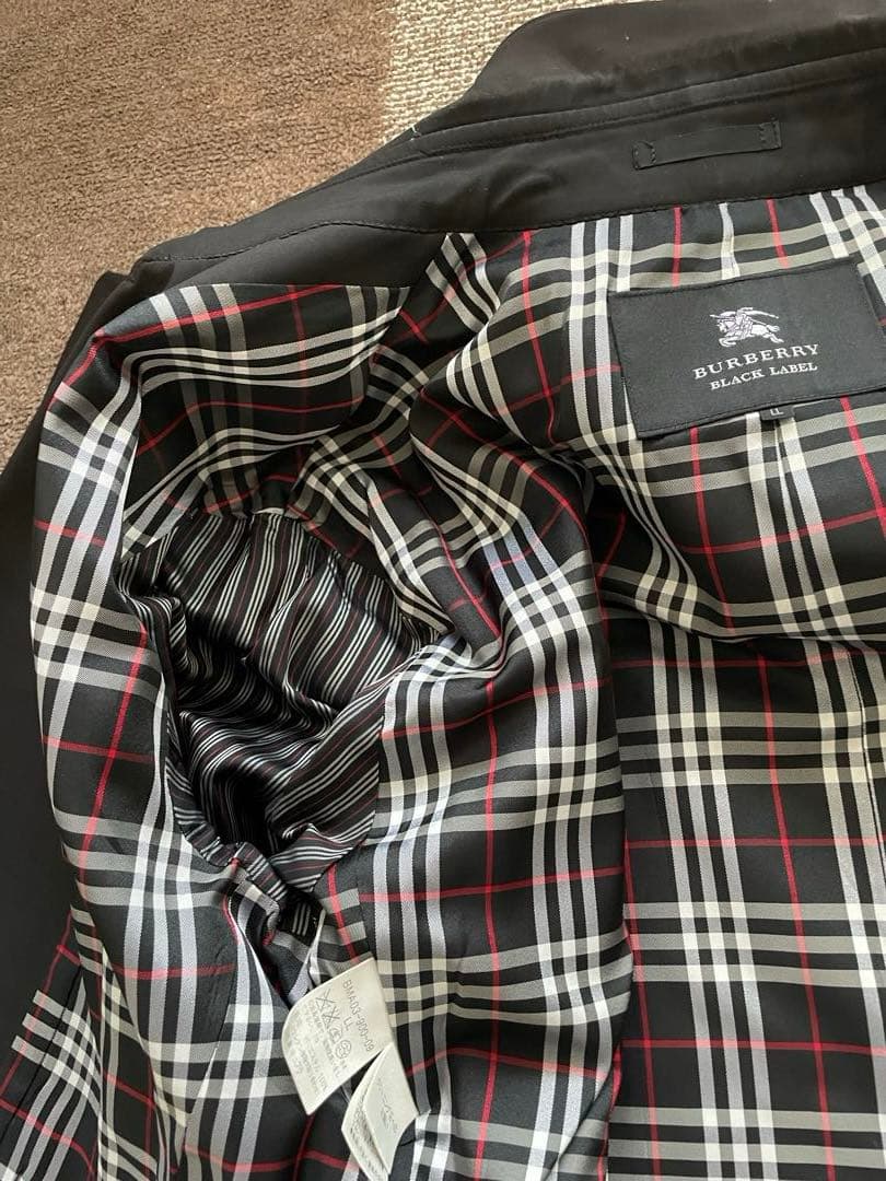 BURBERRYBLACKLABEL トレンチコート ➕CRICKET マフラー