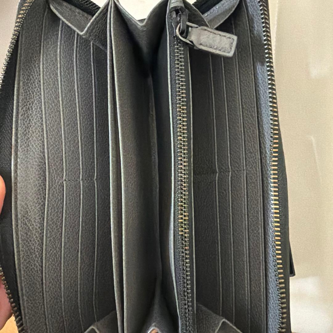 美品 PRADA 長財布 黒
