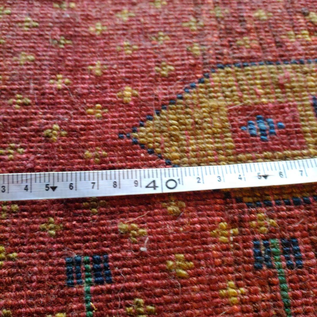 ギャッベ イラン カシュクリ 手紬 玄関マット 廊下 手織り 草木染 シラーズ