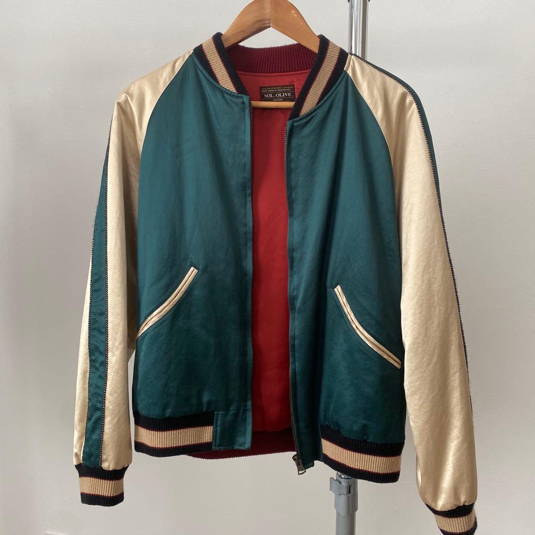 mr.olive スカジャン　スーベニアジャケット　ブルゾン