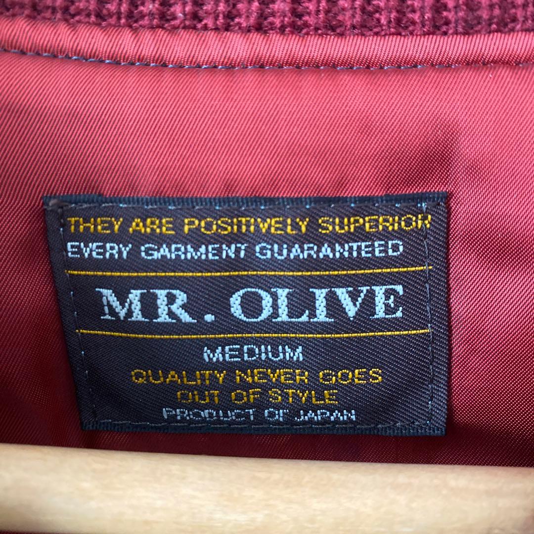 mr.olive スカジャン　スーベニアジャケット　ブルゾン