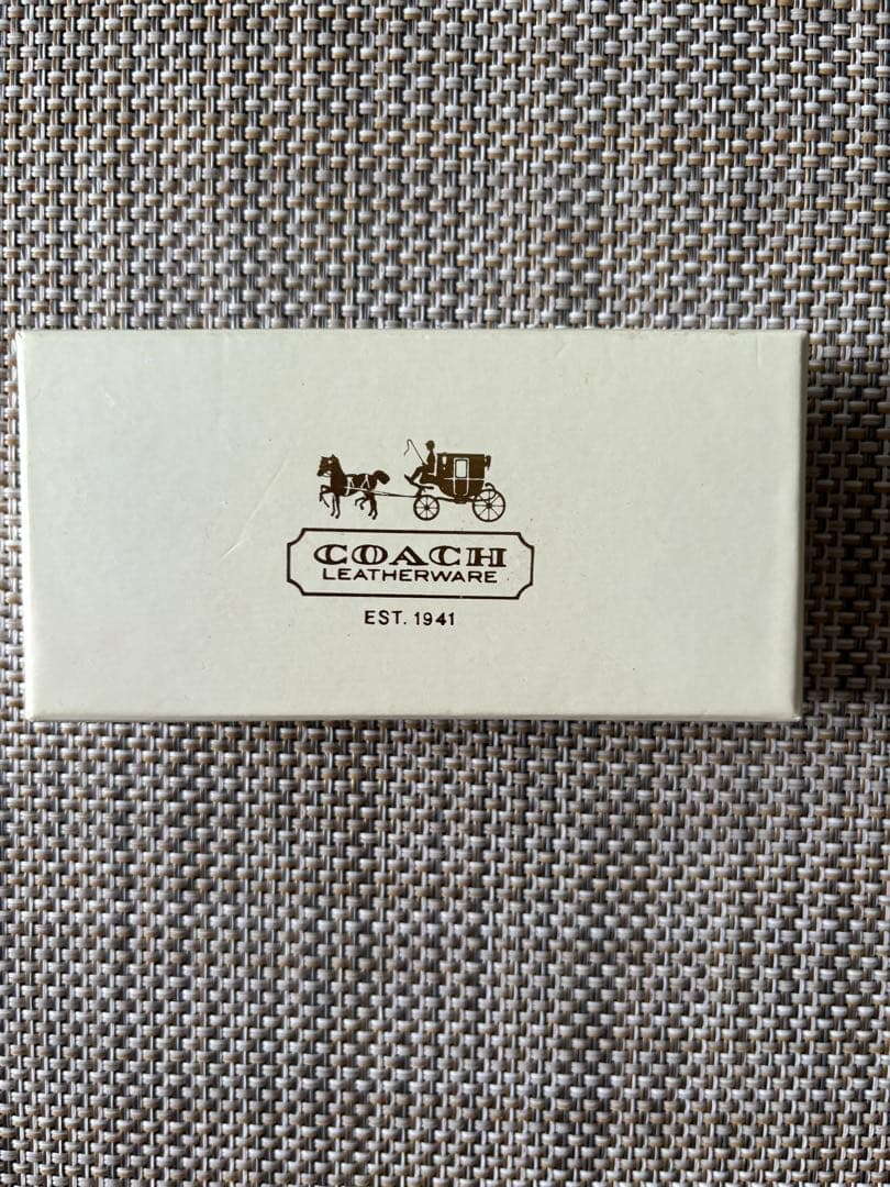 COACH モノグラム キーホルダー ハートチャーム
