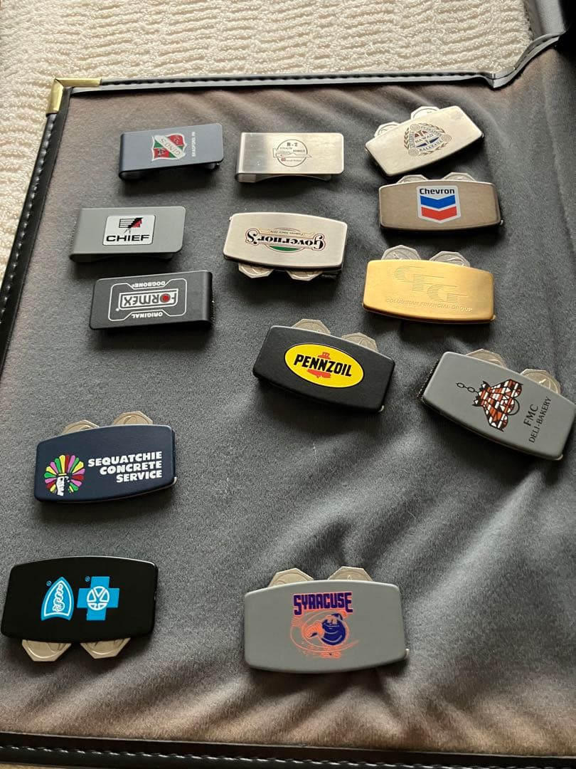 【廃盤】Zippo セールスマンキット　コレクション品　アメリカ企業ロゴネーム入