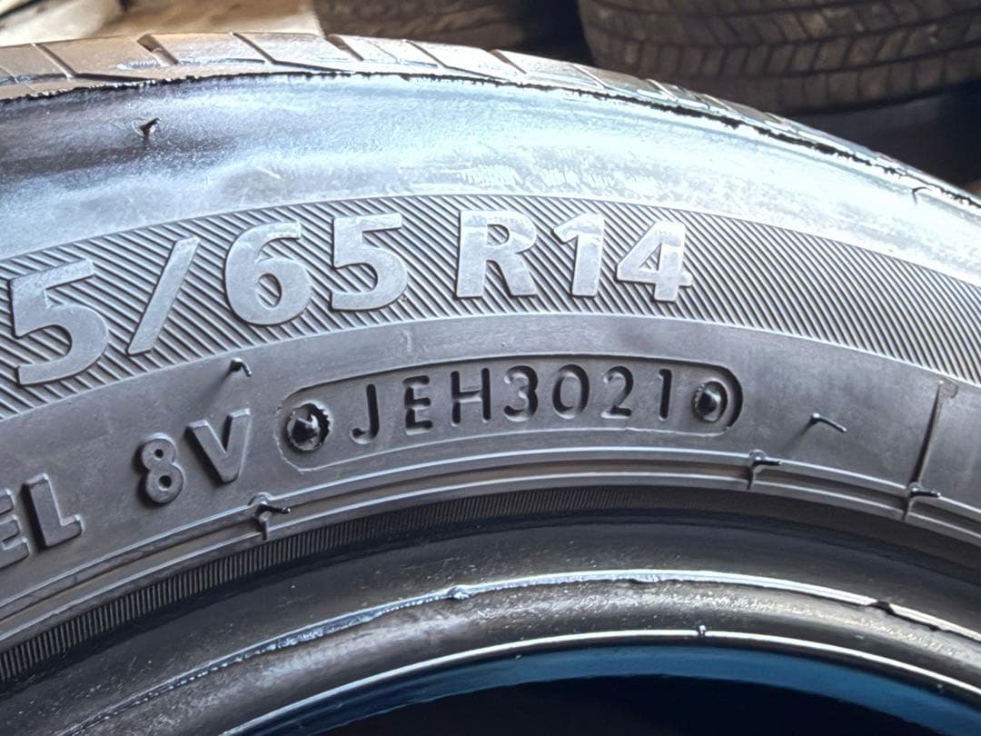 タイヤ・ホイール (556)155/65R14 BRIDGESTONE NEXTRY