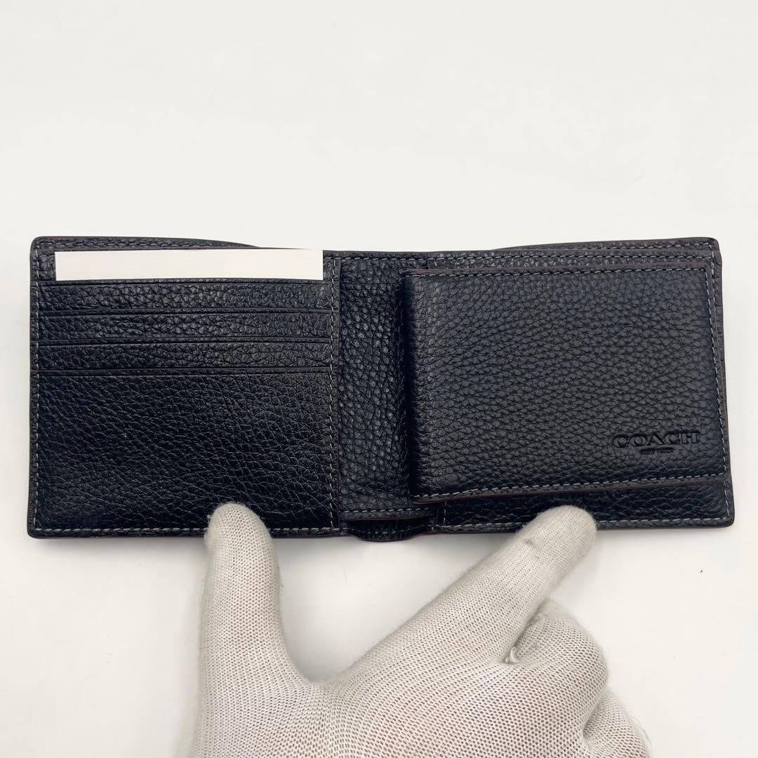 未使用級✨コーチ ミント＆サーフ 3-IN-1 ウォレット 折り財布グラフィック