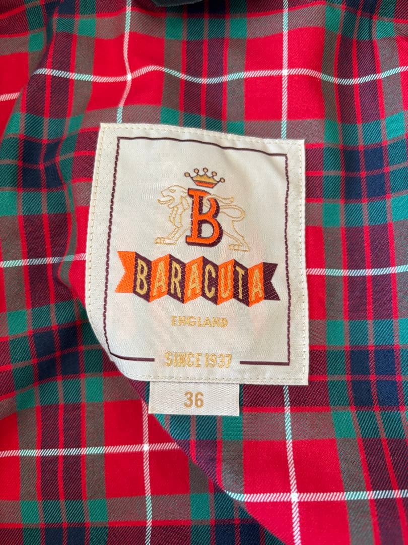 BARACUTA G9 ネイビー　ハリントンジャケット　サイズ36