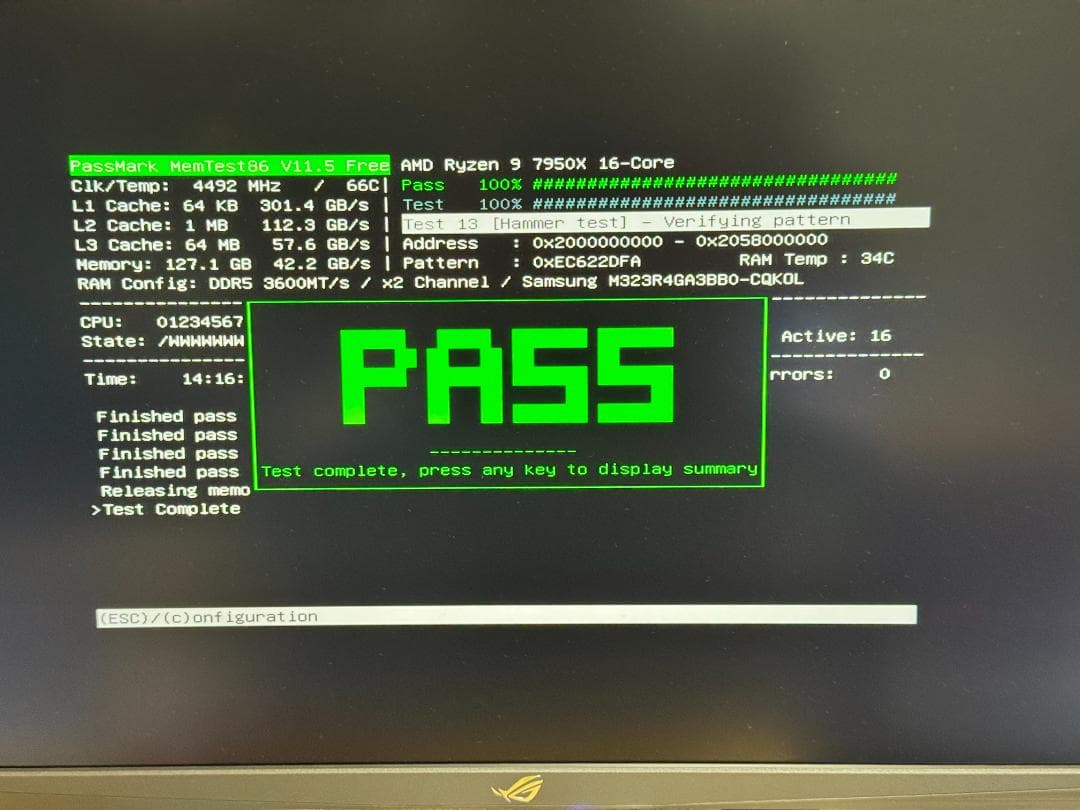 Samsung DDR5-4800 32GB×2枚 動作確認済み