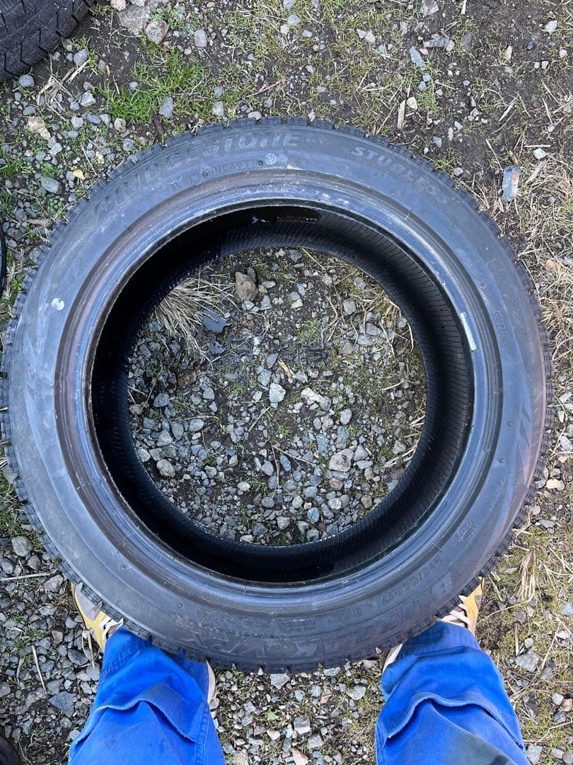 2本 バリ山 BRIDGESTONE vrx 215/50r17 16年製