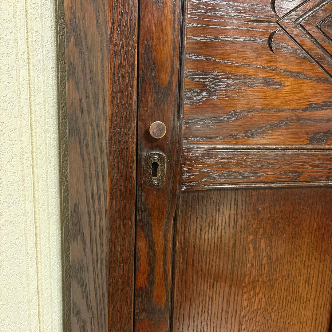 英国製ジェイシーファニチャー製アンティーク家具飾り棚コーナーキャビネット良品！