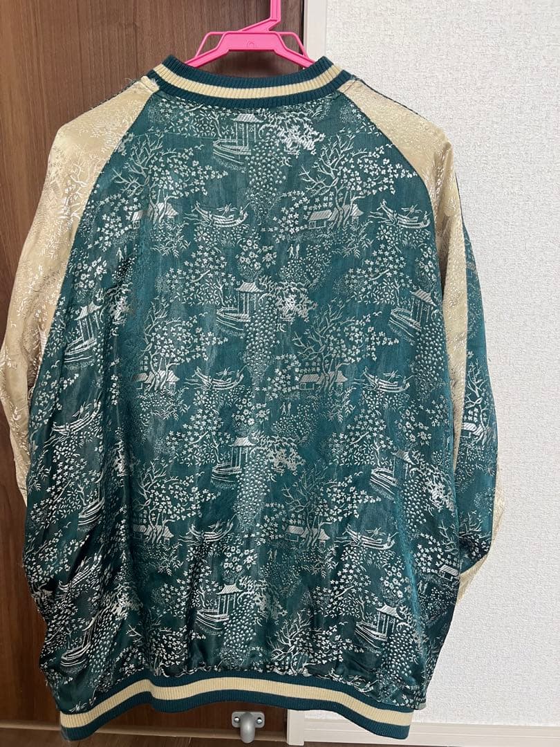 百花繚乱　スカジャン　桜刺繍