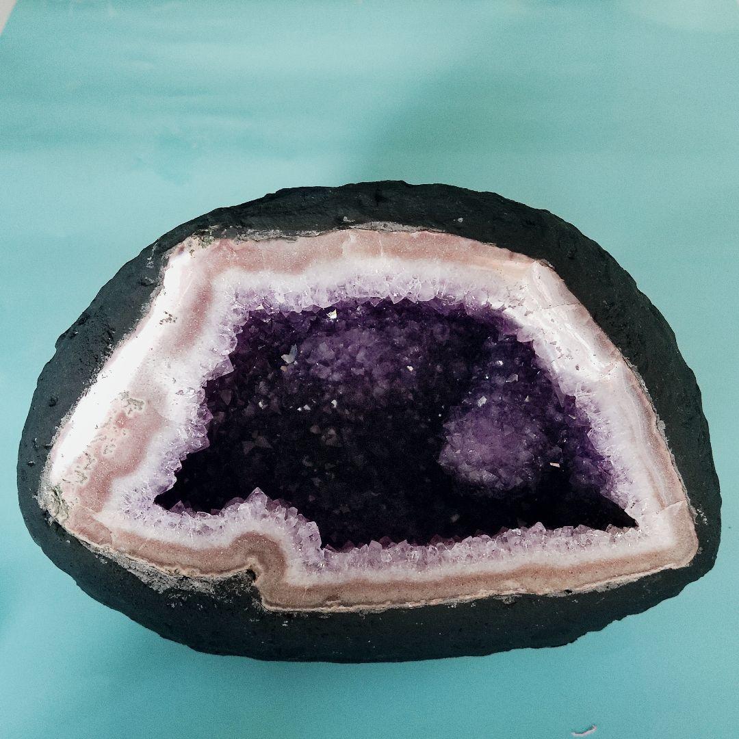 パワーストーン　天然石　アメジスト　ドーム　2.9kg　No.801