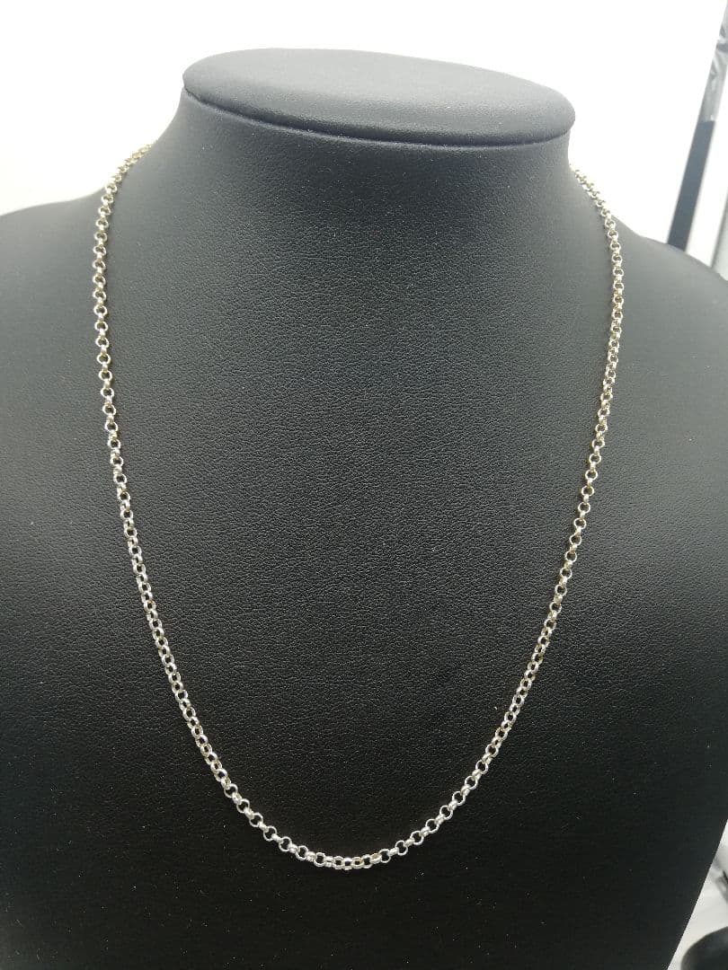 シルバー925 ロールチェーン45センチ