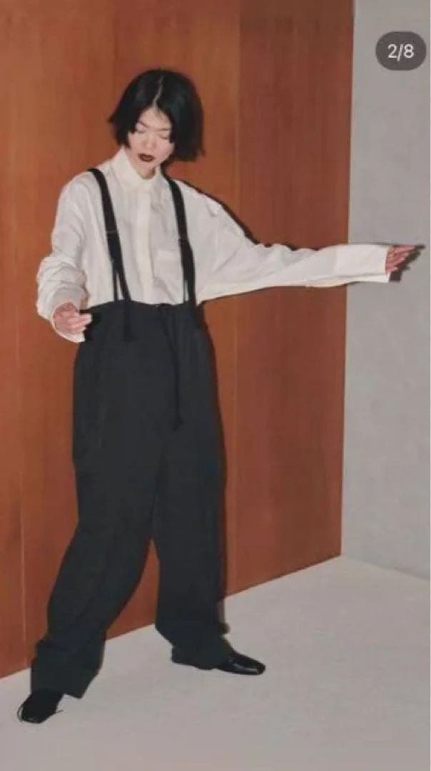 サロペット・オーバーオール・オールインワン TODAYFUL Suspenders Highwaist Pants 36