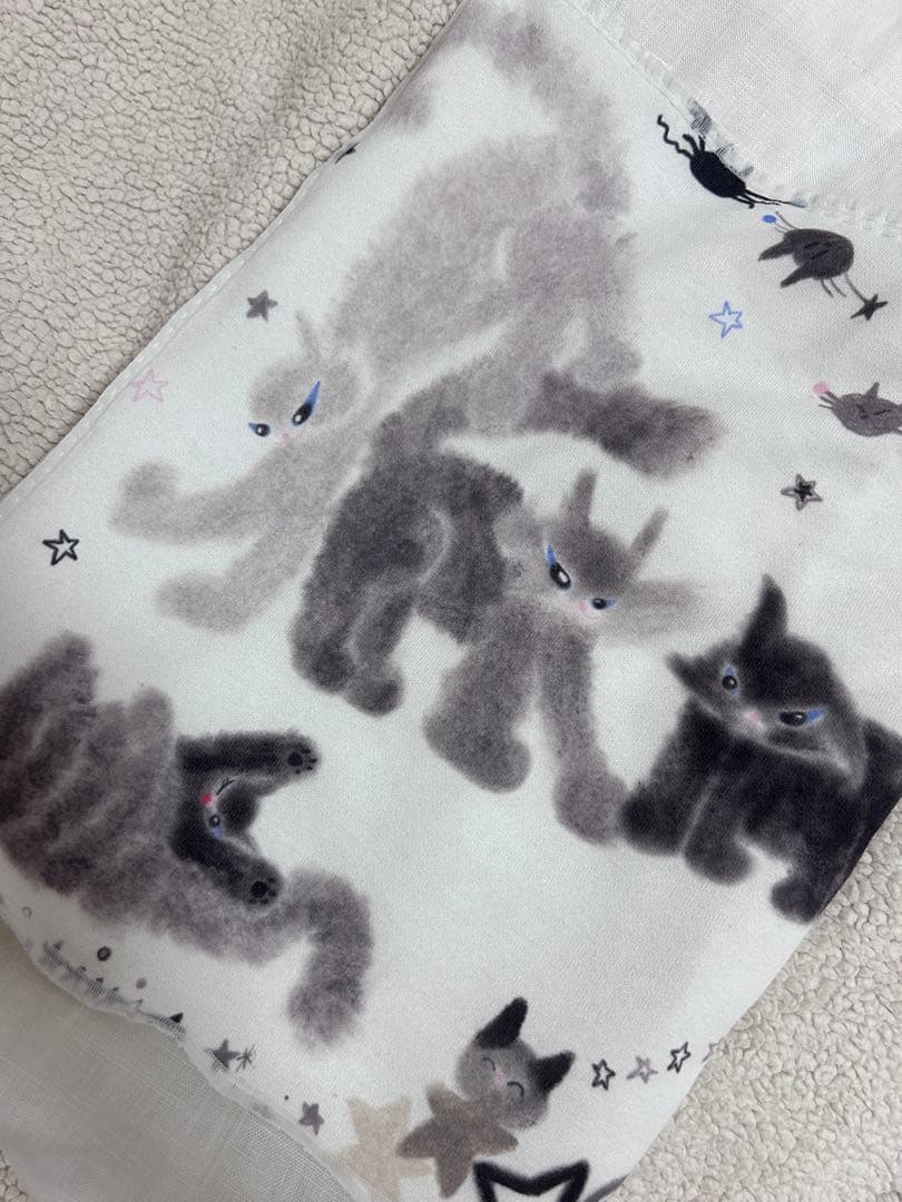 【新品未使用】uou cute トートバッグ　猫