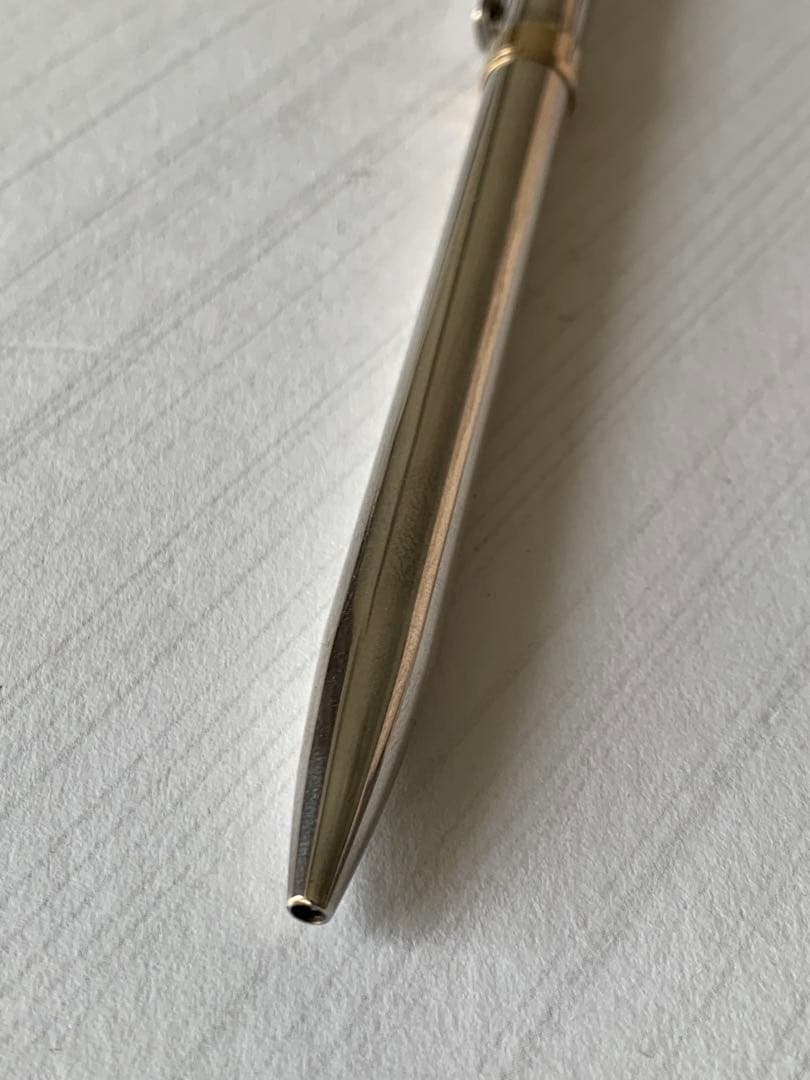 Tiffany & Co.スターリングシルバー 925 ボールペン 14Kリング