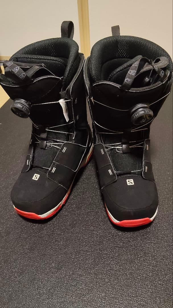 【マロン】【美品】サロモン スノーボードブーツ 25.5
