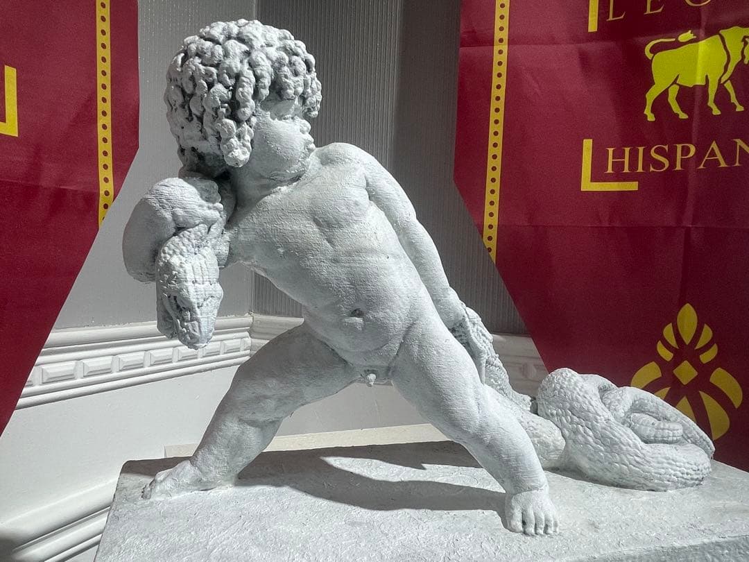 赤ちゃんヘラクレスが蛇を絞め殺す Hercules 40х27сm