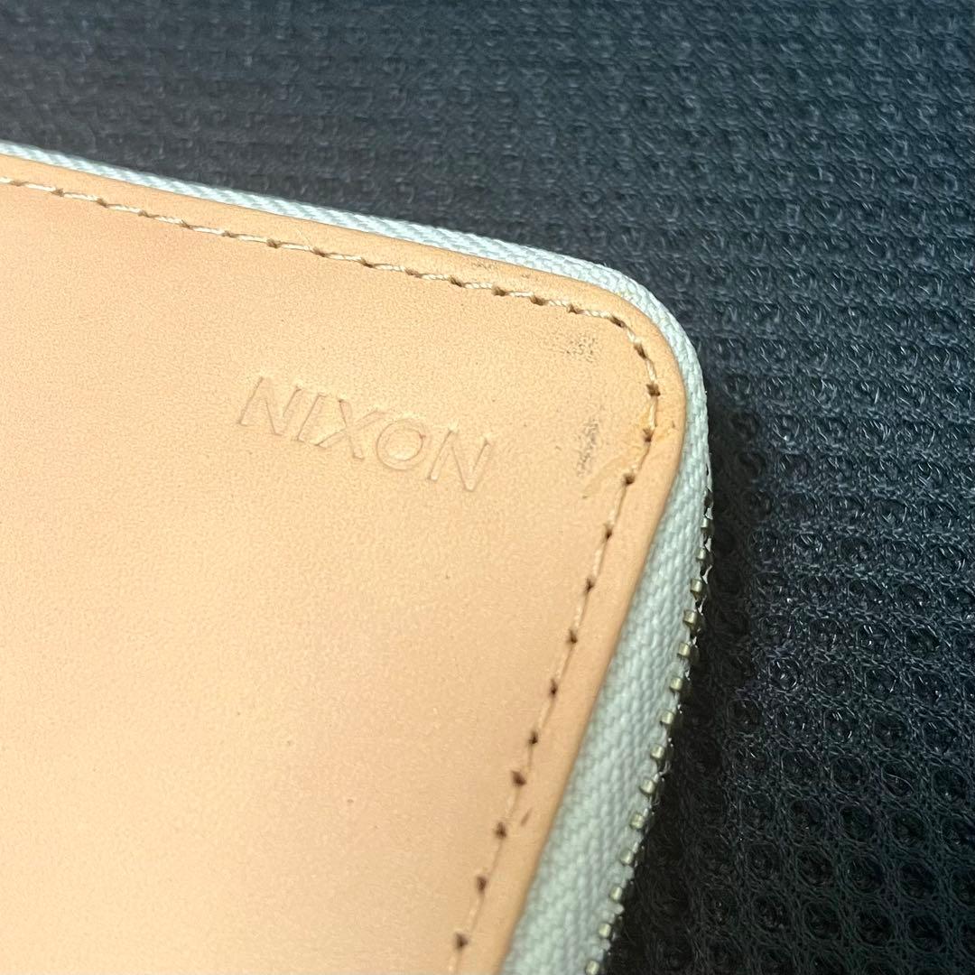 【未使用】NIXON ニクソン MOORE 本革 長財布 ナチュラル