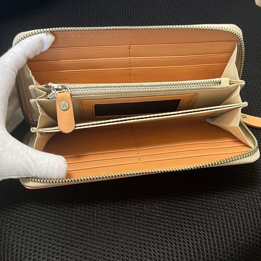 【未使用】NIXON ニクソン MOORE 本革 長財布 ナチュラル