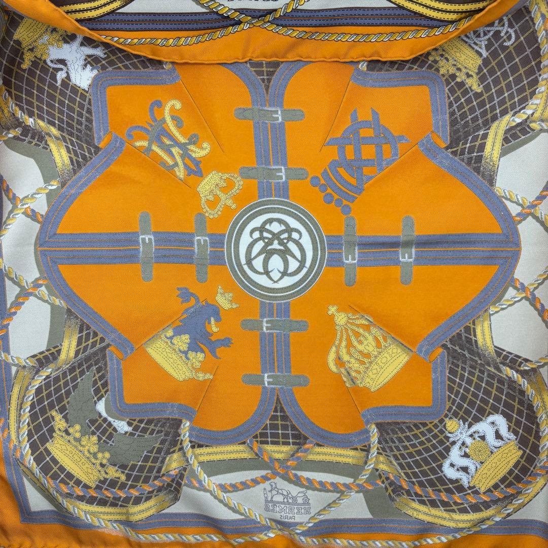 hi HERMES エルメス 45 スカーフ GRANDE TENUE