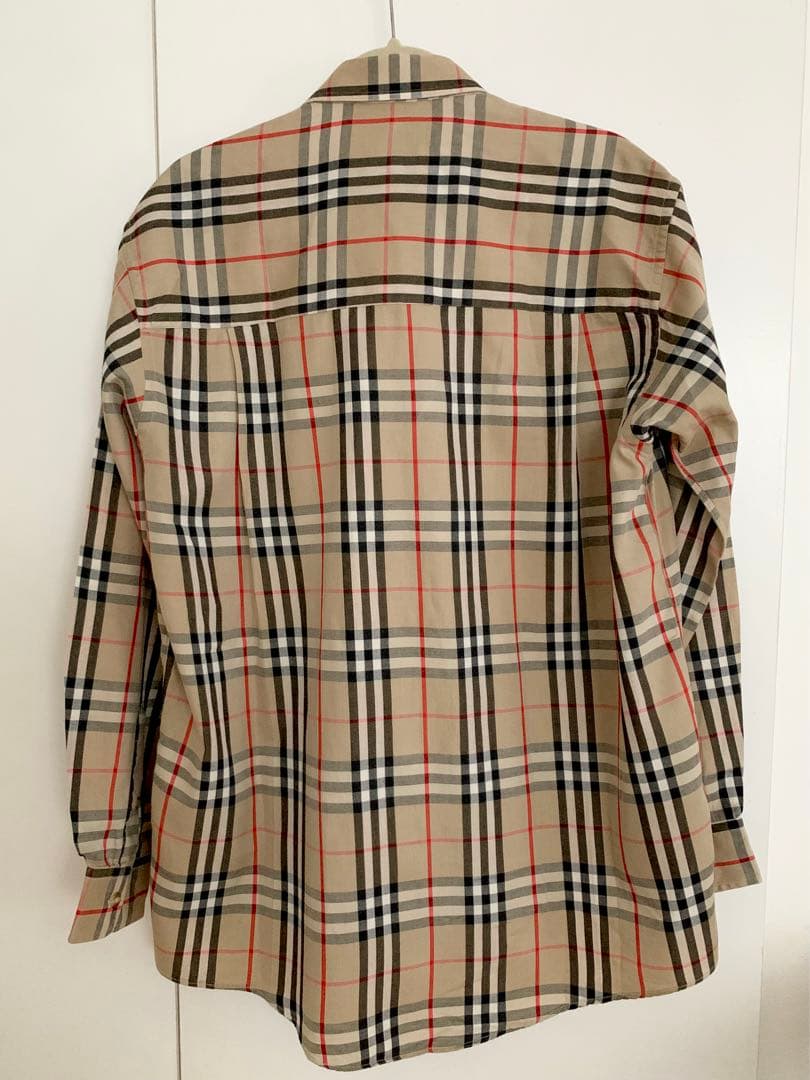 【新品未使用】Burberrys バーバリー　ノバチェック　シャツ M