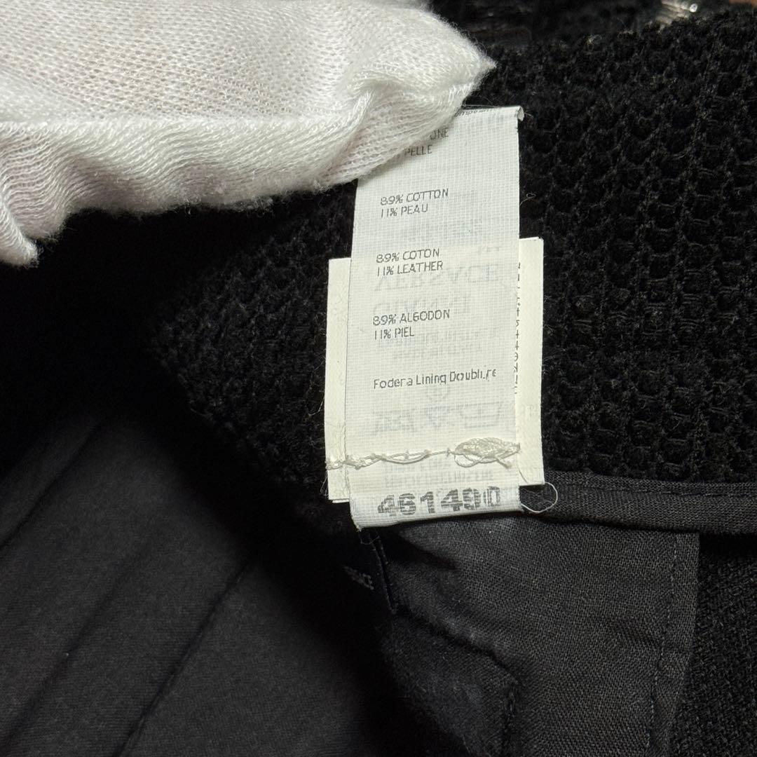 パンツ VERSACE Corduroy Leather Trim Pants L