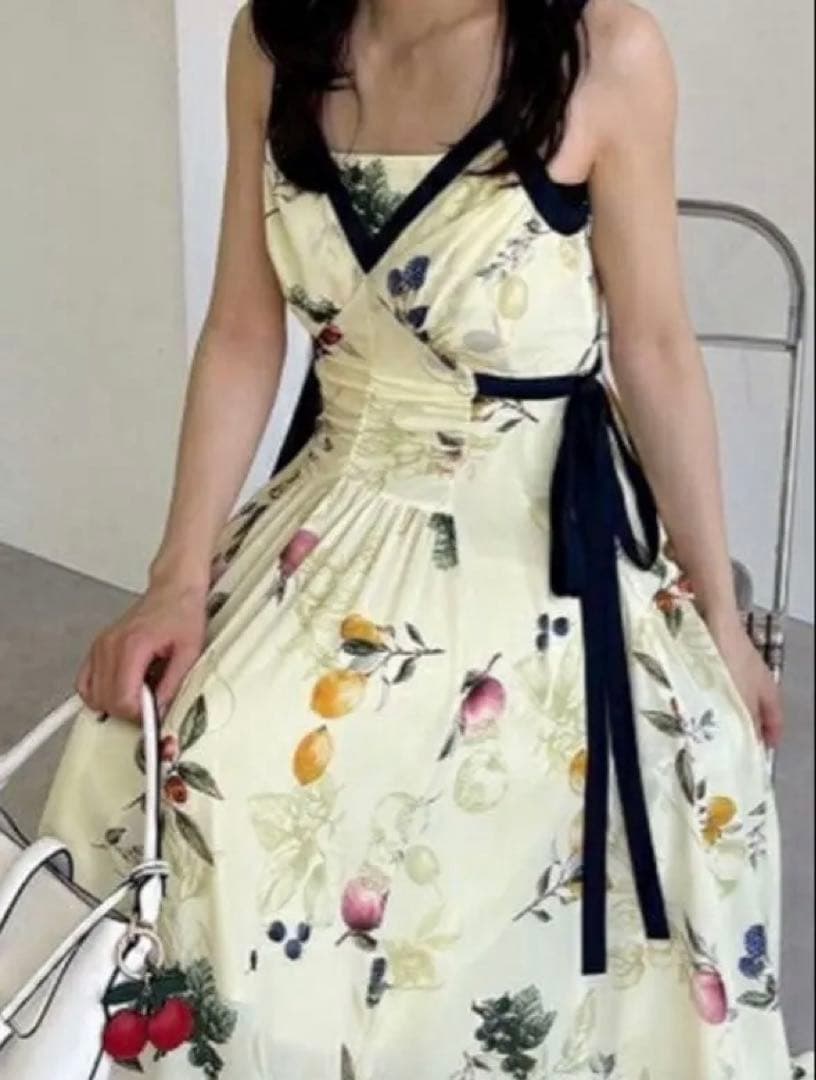 FRAY I.D｜フレイアキャミワンピ