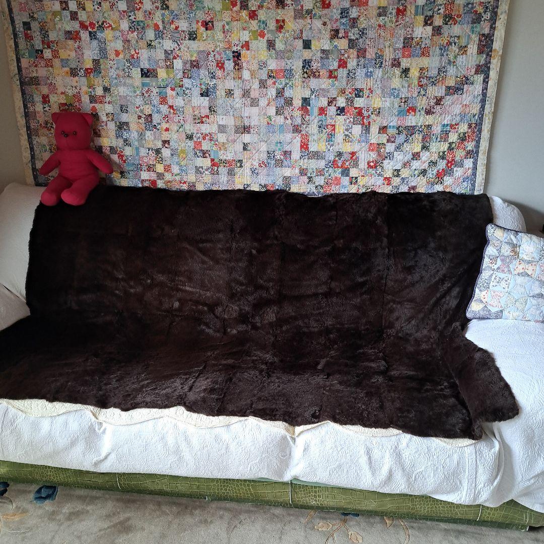 zoeppritz スペイン　ダークブラウン ソファカバー