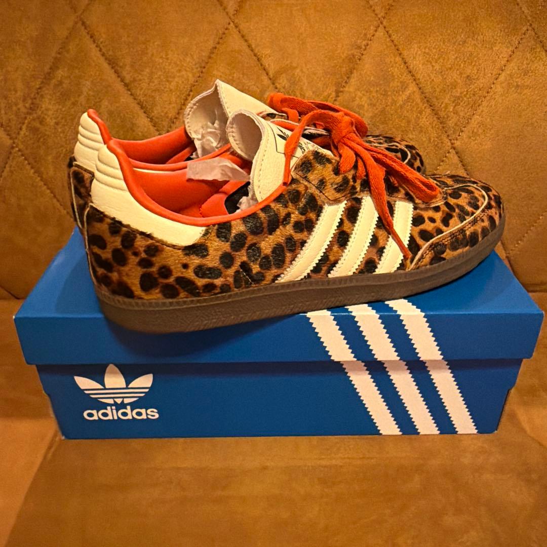 adidas Samba OG W レオパード柄