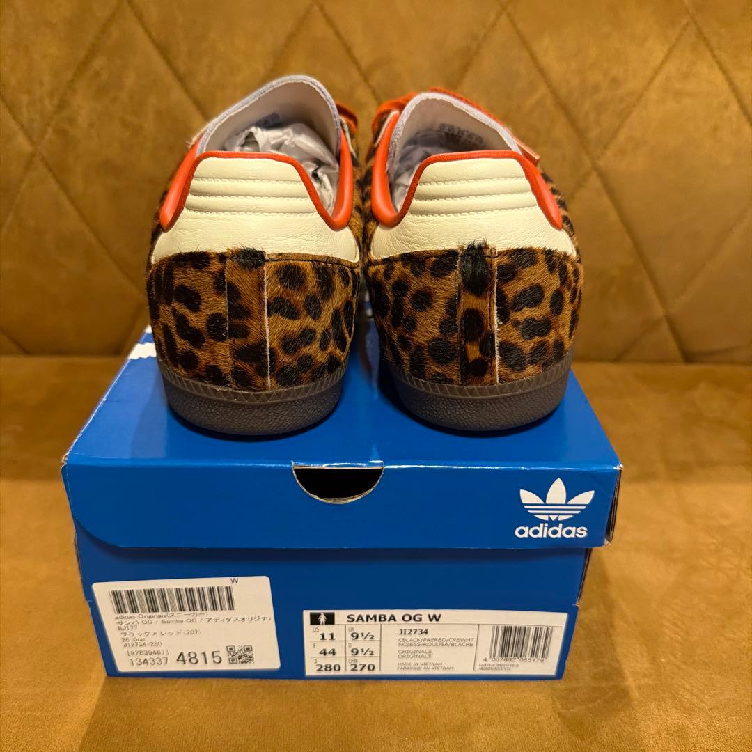 adidas Samba OG W レオパード柄