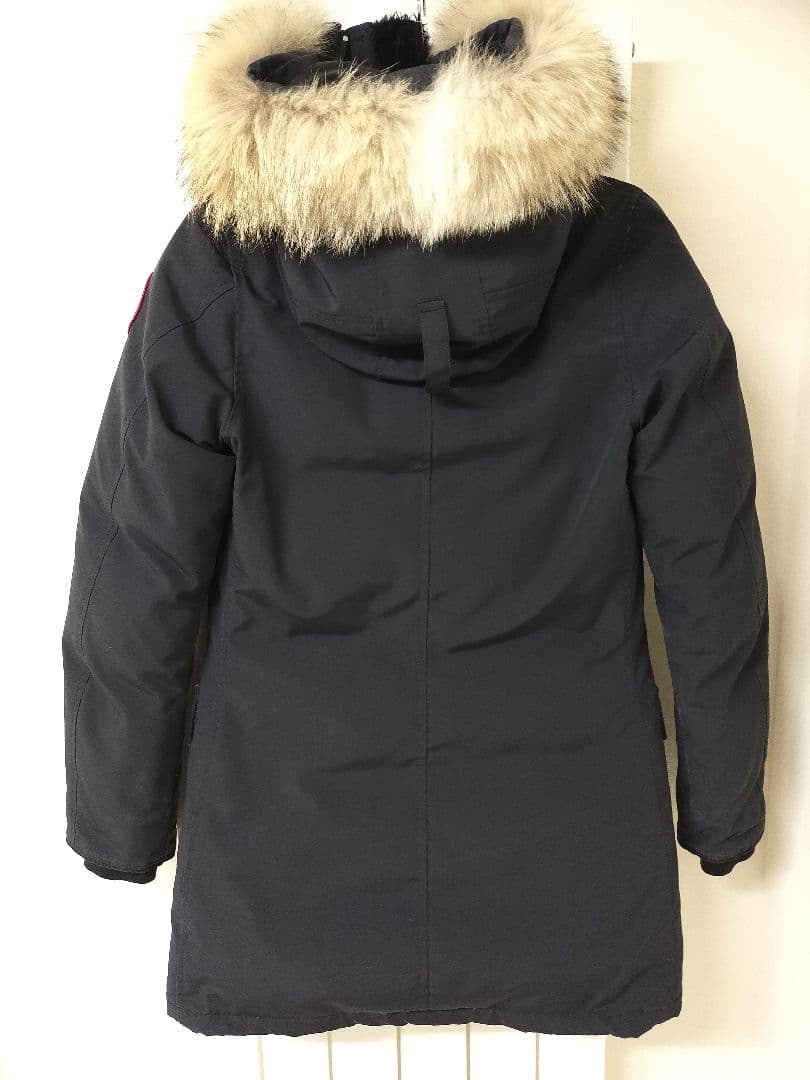 りん☆美品☆カナダグース　レディース　ダウンジャケット　ブラック　XS