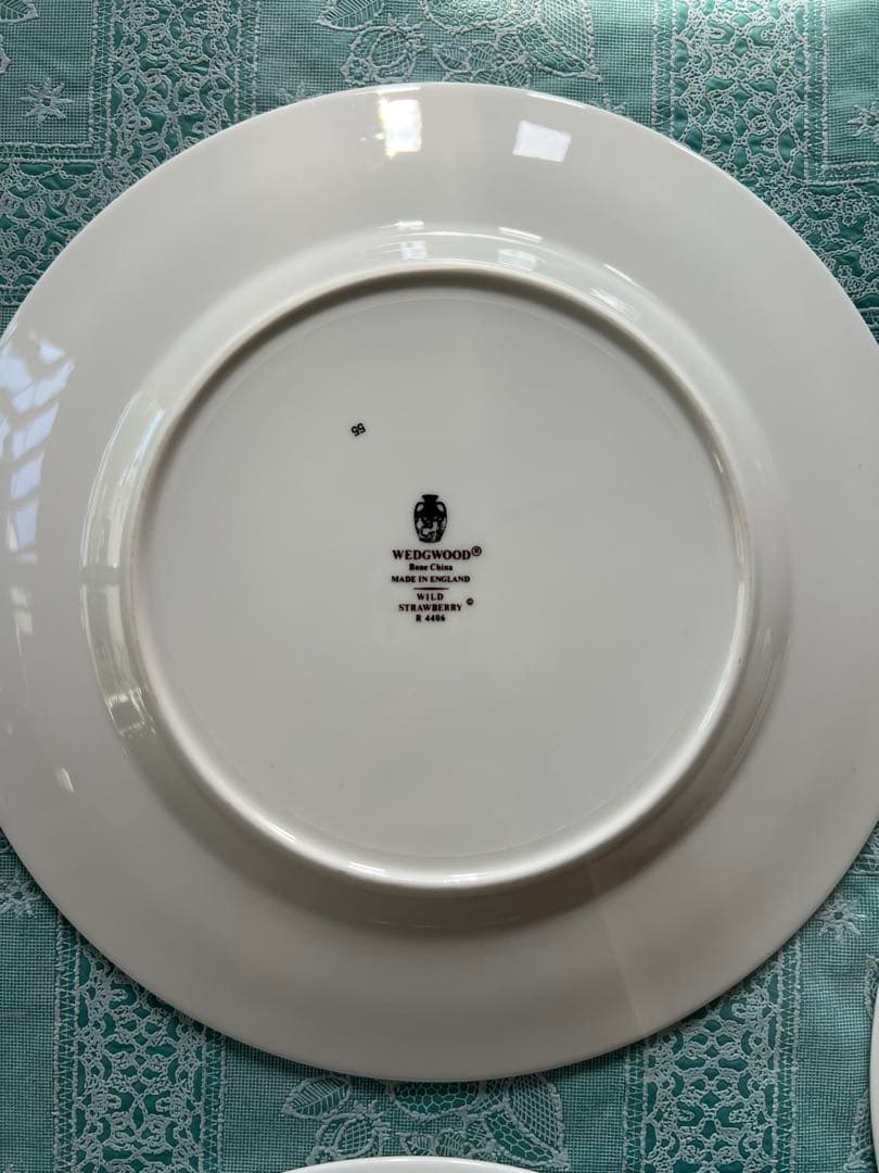 ウェッジウッド　ワイルドストロベリー皿5枚セット約22.5cm