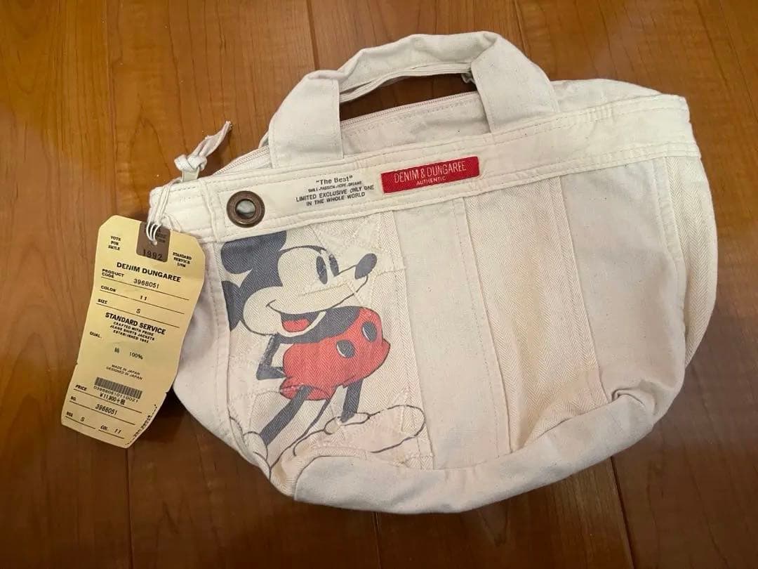 デニム＆ダンガリー　新品タグ付　ミッキーコラボ　トートBAG