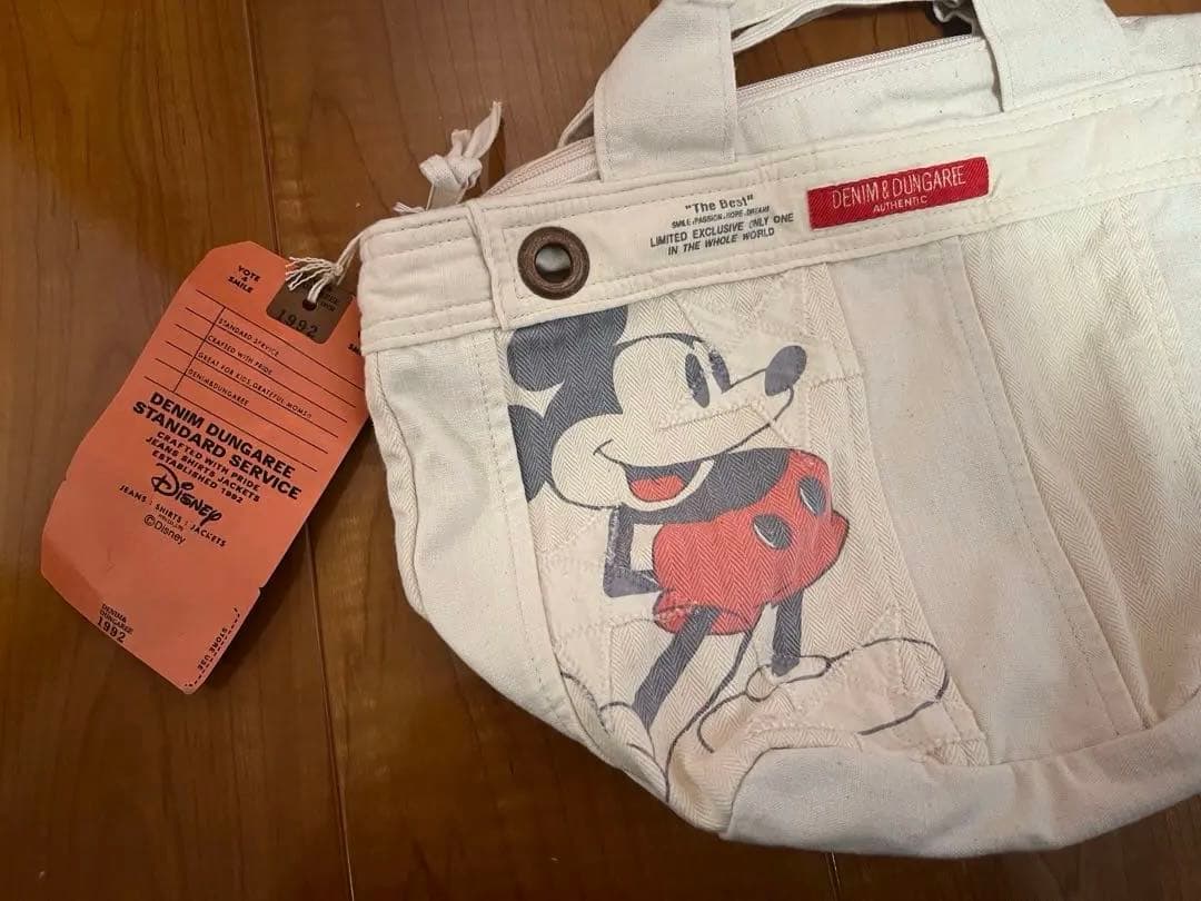 デニム＆ダンガリー　新品タグ付　ミッキーコラボ　トートBAG