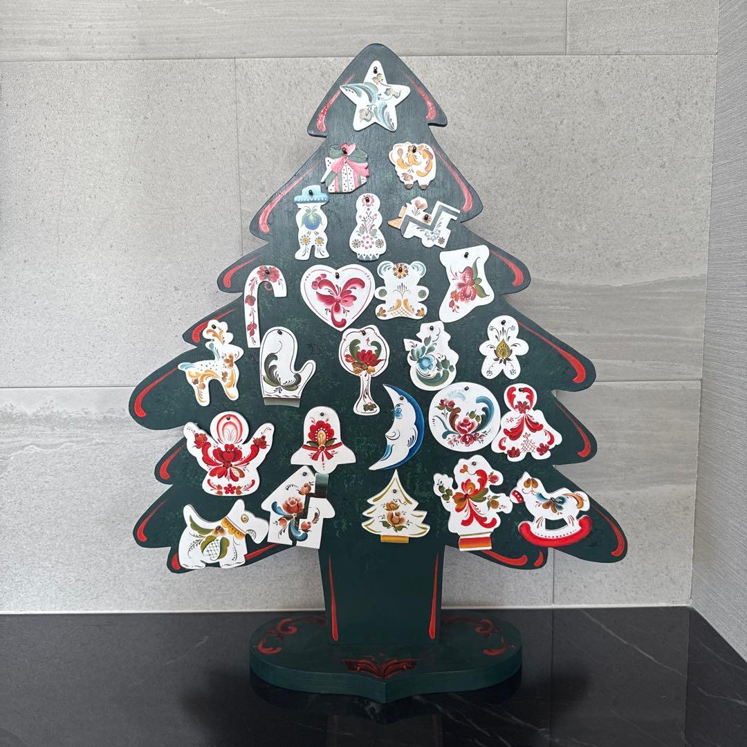 トールペイント (ローズマリング)クリスマスツリー