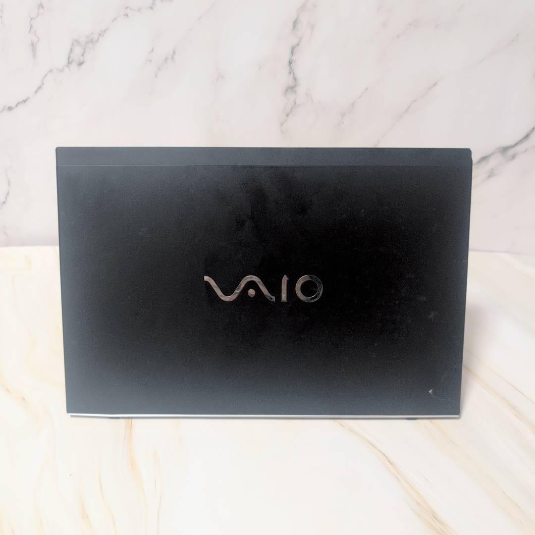 軽量/VAIO/カメラ/オフィス/8G/SSD256/Win11/黒/ノートPC