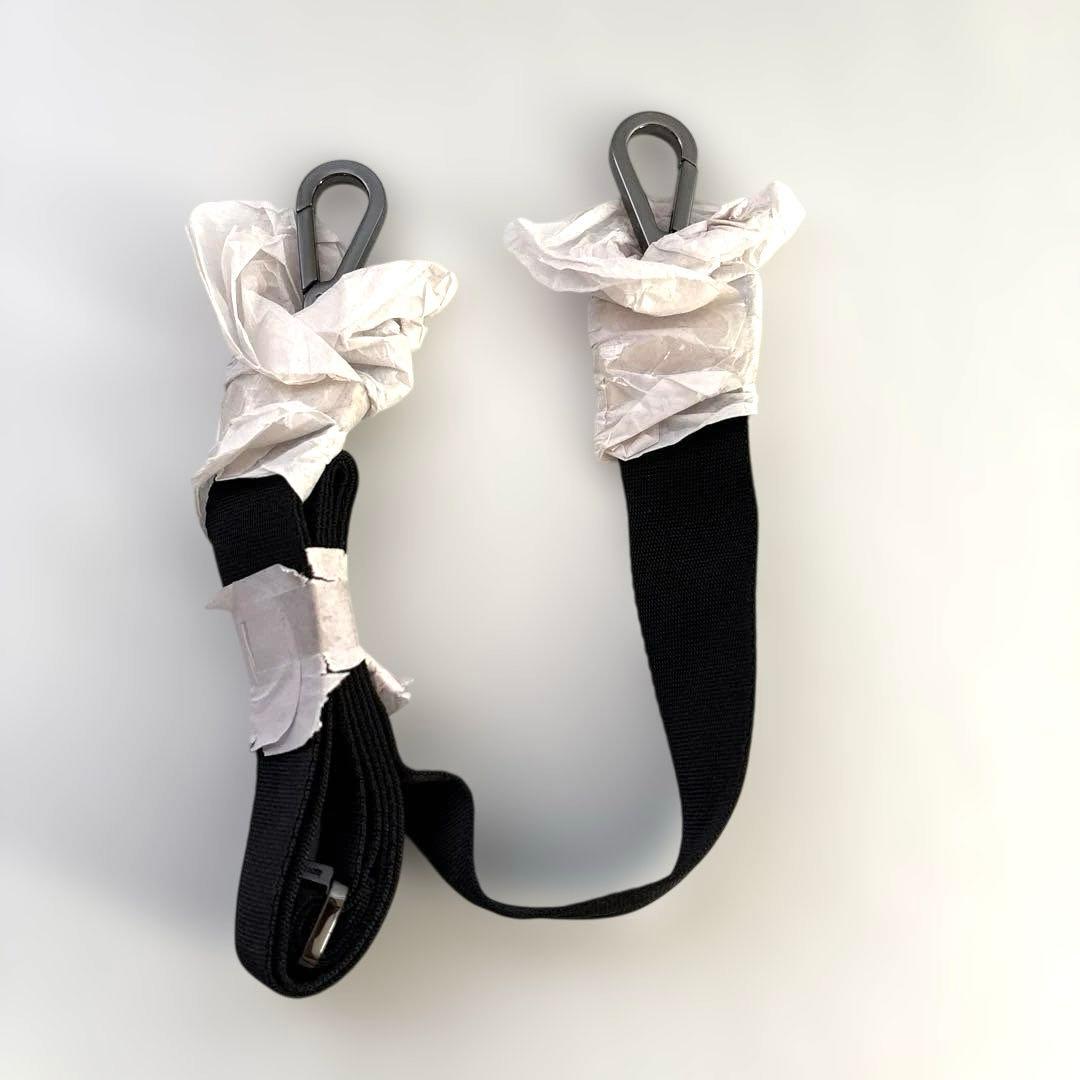 Stella McCartney 黒ゼブラ スポーツバッグ