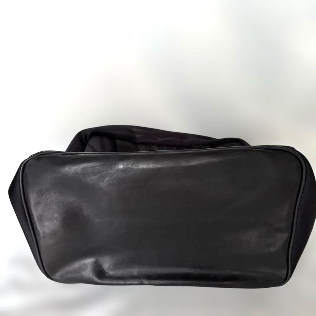 Stella McCartney 黒ゼブラ スポーツバッグ