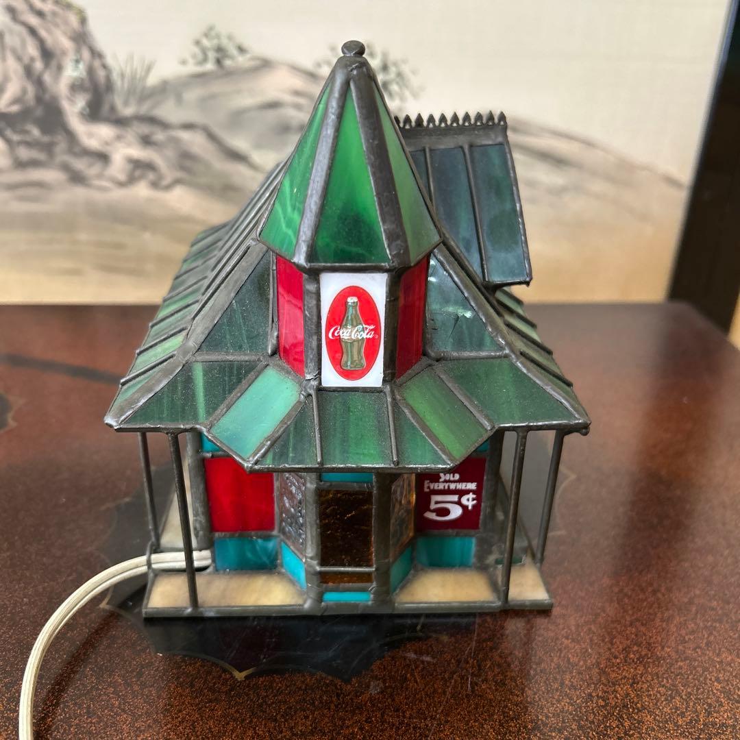 コカ・コーラ ステンドグラス コカコーラ Coca-Cola ライト ランプ